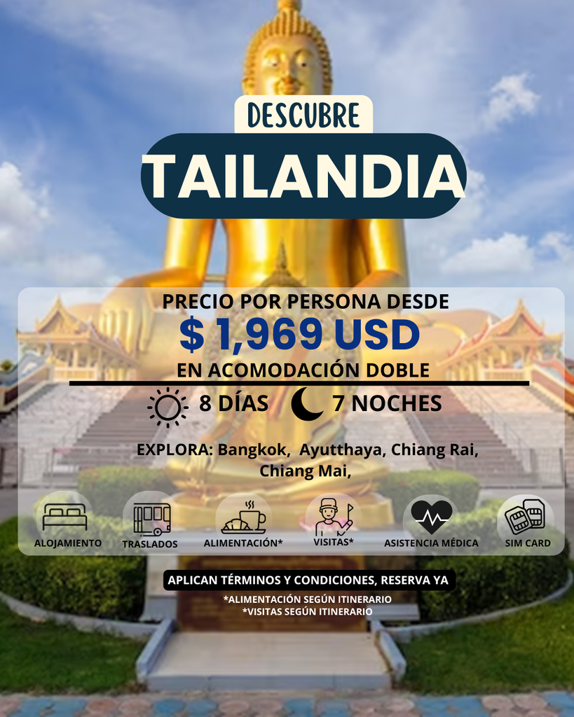 Misterios de Tailandia - Viaja desde $1,969 USD x persona