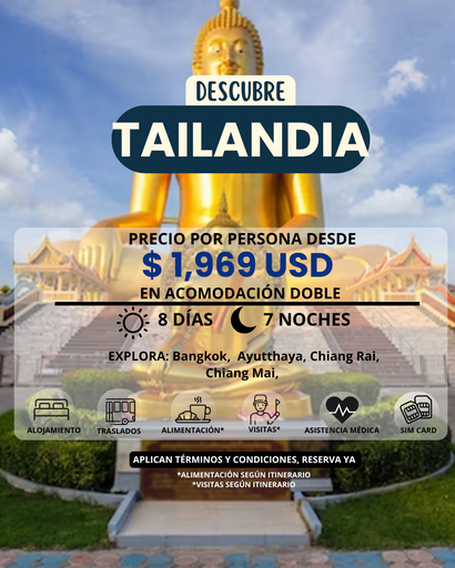 Misterios de Tailandia - Viaja desde $1,969 USD x persona